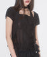 ILLIGO(イリゴ)/チョーカー付き リボン タイ スクエアネック ブラウス/RIBBON TIE SQUARE NECK BLOUSE | AT2252071 | ブラック