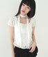 ILLIGO(イリゴ)/チョーカー付き リボン タイ スクエアネック ブラウス/RIBBON TIE SQUARE NECK BLOUSE | AT2252071 | ホワイト系その他