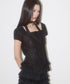 ILLIGO(イリゴ)/チョーカー付き リボン タイ スクエアネック ブラウス/RIBBON TIE SQUARE NECK BLOUSE | AT2252071 | ブラック