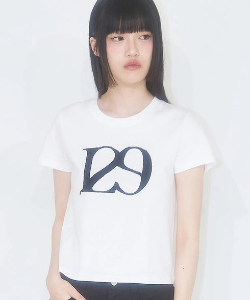 ILLIGO(イリゴ)/ロゴパッチ 刺繍 Tシャツ 半袖/129 LOGO PATCH T-SHIRT | AT2252072 | ホワイト