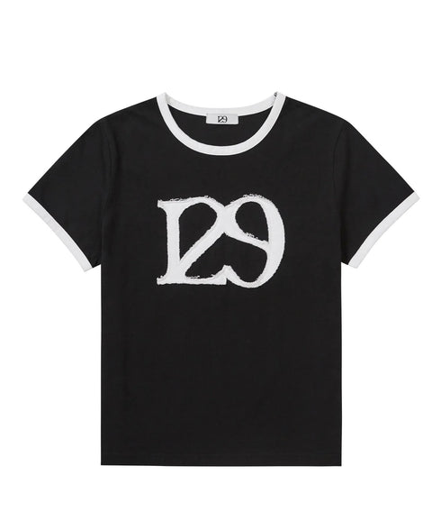 ILLIGO(イリゴ)/ロゴパッチ 刺繍 Tシャツ 半袖/129 LOGO PATCH T-SHIRT | AT2252072 | ブラック