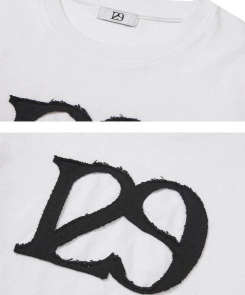 ILLIGO(イリゴ)/ロゴパッチ 刺繍 Tシャツ 半袖/129 LOGO PATCH T-SHIRT | AT2252072 | ホワイト