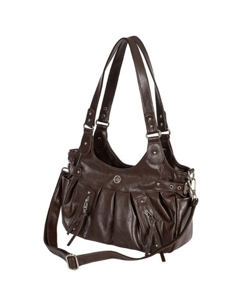 ILLIGO(イリゴ)/2WAY バックル ショルダー トートバッグ/AMBER BUCKLE SHOULDER BAG | AT1252073 | ブラウン