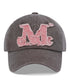 MUCENT(ムセント)/ヴィンテージ ウォッシング アップリケ ベースボール キャップ サイズ調整可能/VINTAGE WASHING APPLIQUE BALL CAP | AT5252074 | チョコ