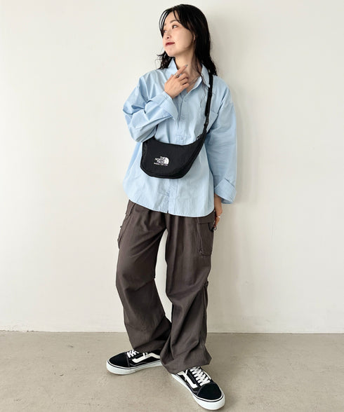 THE NORTH FACE(ザ・ノースフェイス)/軽量 ミニショルダー ホーボーバッグ クロスバッグ/WL HOBO BAG MINI | IM1252085 | ブラック