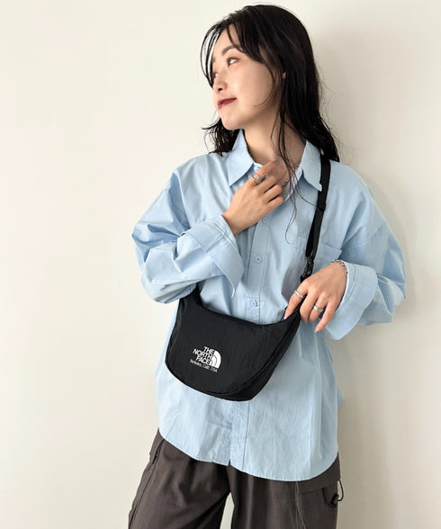 THE NORTH FACE(ザ・ノースフェイス)/軽量 ミニショルダー ホーボーバッグ クロスバッグ/WL HOBO BAG MINI | IM1252085 | ブラック
