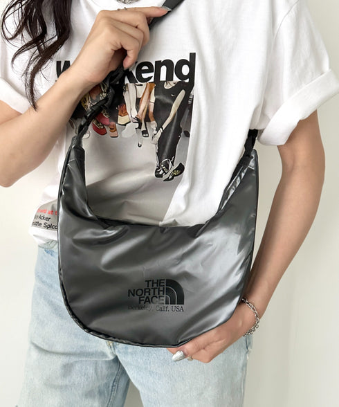 THE NORTH FACE(ザ・ノースフェイス)/軽量 ミニショルダー ホーボーバッグ クロスバッグ/WL HOBO BAG MINI | IM1252085 | グレー
