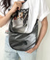 THE NORTH FACE(ザ・ノースフェイス)/軽量 ミニショルダー ホーボーバッグ クロスバッグ/WL HOBO BAG MINI | IM1252085 | グレー