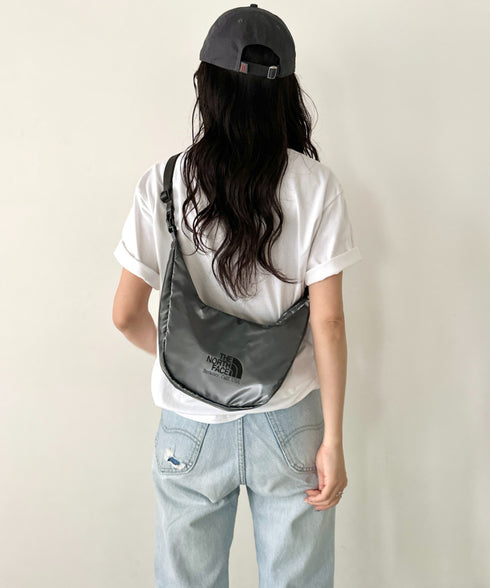 THE NORTH FACE(ザ・ノースフェイス)/軽量 ミニショルダー ホーボーバッグ クロスバッグ/WL HOBO BAG MINI | IM1252085 | グレー