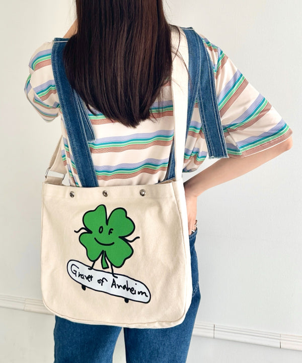 GRAVER(グレーバー)/別注 A4対応 プリント コットン アジャスターベルト キャンバスショルダーバッグ | AT1252088 | その他9