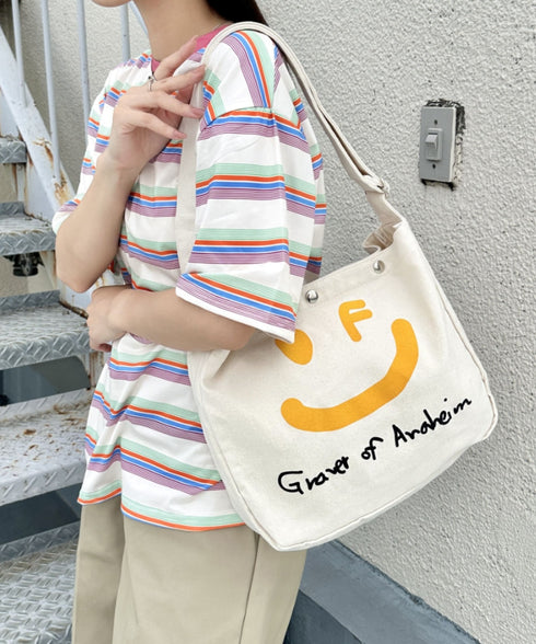 GRAVER(グレーバー)/別注 A4対応 プリント コットン アジャスターベルト キャンバスショルダーバッグ | AT1252088 | その他8