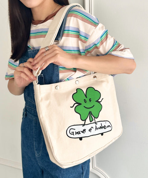 GRAVER(グレーバー)/別注 A4対応 プリント コットン アジャスターベルト キャンバスショルダーバッグ | AT1252088 | その他9