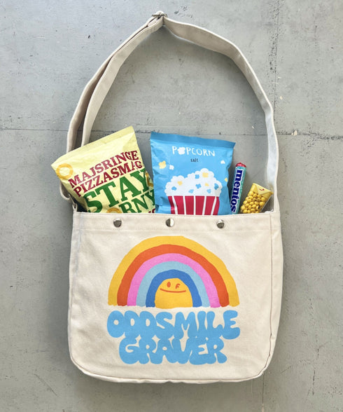 GRAVER(グレーバー)/別注 A4対応 プリント コットン アジャスターベルト キャンバスショルダーバッグ | AT1252088 | その他7