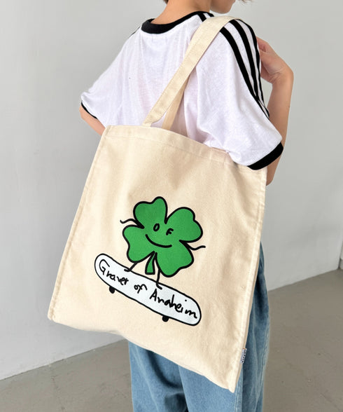 GRAVER(グレーバー)/別注 A4対応 大容量 プリント コットン キャンバス トートバッグ | AT1252089 | その他9