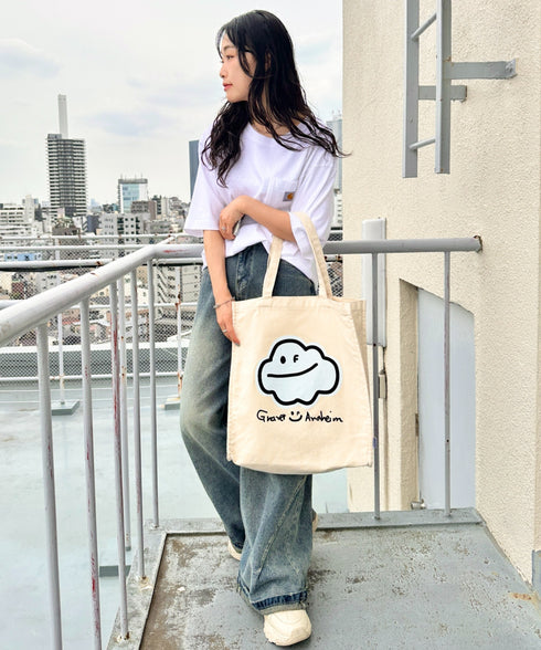 GRAVER(グレーバー)/別注 A4対応 大容量 プリント コットン キャンバス トートバッグ | AT1252089 | その他4