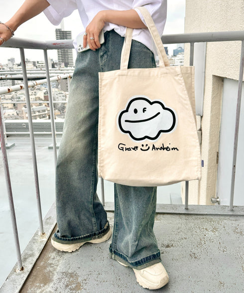 GRAVER(グレーバー)/別注 A4対応 大容量 プリント コットン キャンバス トートバッグ | AT1252089 | その他4
