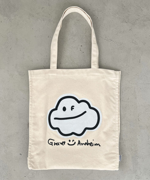 GRAVER(グレーバー)/別注 A4対応 大容量 プリント コットン キャンバス トートバッグ | AT1252089 | その他4