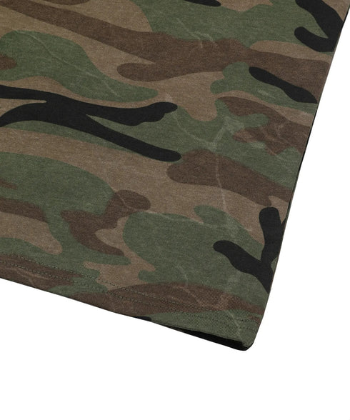 MUCENT(ムセント)/迷彩 カモフラ スリムフィット 半袖 Tシャツ/RUFFIN CAMO RAGLAN SLIM FIT HALF T | AT2252079 | ベージュ