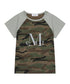 MUCENT(ムセント)/迷彩 カモフラ スリムフィット 半袖 Tシャツ/RUFFIN CAMO RAGLAN SLIM FIT HALF T | AT2252079 | ベージュ