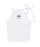 MUCENT(ムセント)/リボン クロップド ホルターネック タンクトップ/Bow-up Ribbon Crop Halter Sleeveless | AT2252081 | ホワイト