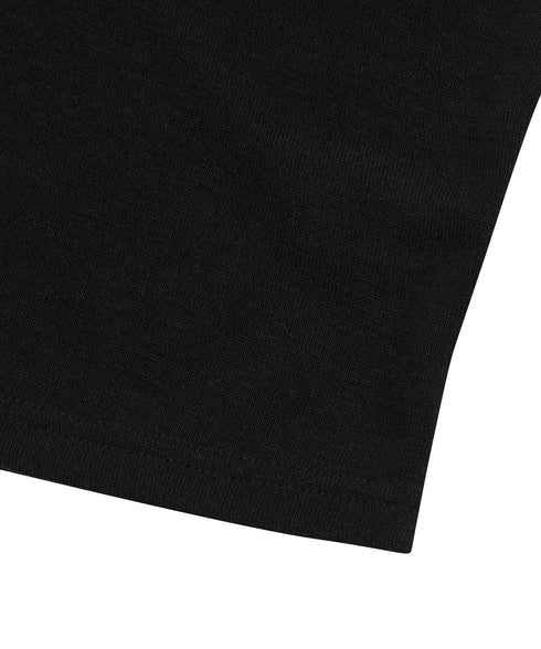 MUCENT(ムセント)/リボン クロップド ホルターネック タンクトップ/Bow-up Ribbon Crop Halter Sleeveless | AT2252081 | ブラック