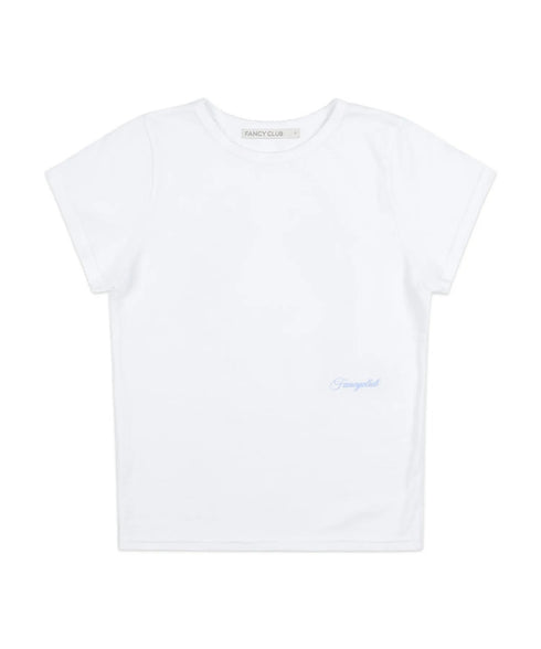 FANCY CLUB(ファンシークラブ)/エンジェル クロップド 半袖 Tシャツ/Rebirth Of Heaven Crop Tee | AT2252083 | ブルー