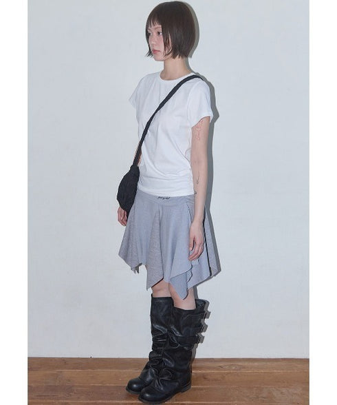 FANCY CLUB(ファンシークラブ)/エンジェル クロップド 半袖 Tシャツ/Rebirth Of Heaven Crop Tee | AT2252083 | グレー