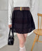 コットンレースハートミニスカート | SL2256002 | ブラック