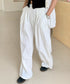 ボリュームタックバレルレッグパンツ | EV2252058 | ホワイト