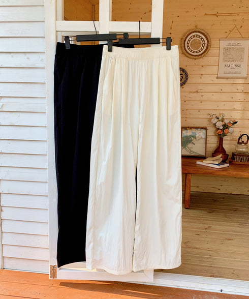 ボリュームタックバレルレッグパンツ | EV2252058 | ホワイト