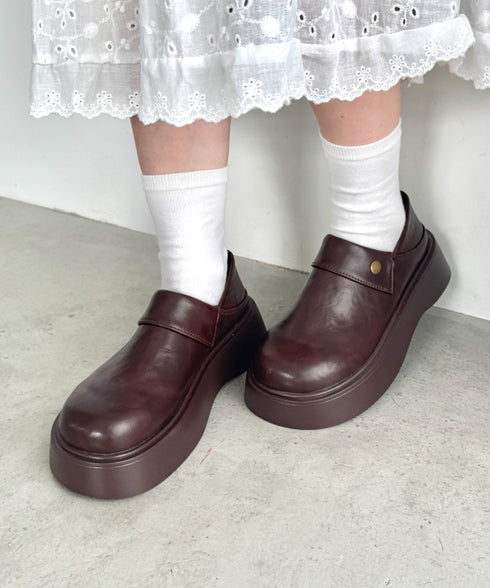 プラットフォームサボシューズ | LO3256003 | ブラウン