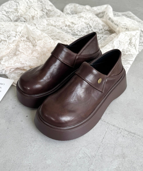 プラットフォームサボシューズ | LO3256003 | ブラウン