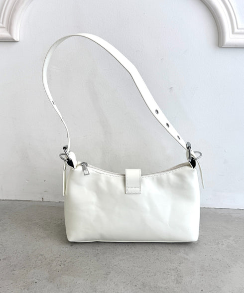 スタッズベルトPUショルダーバッグ | LO1256006 | レッド