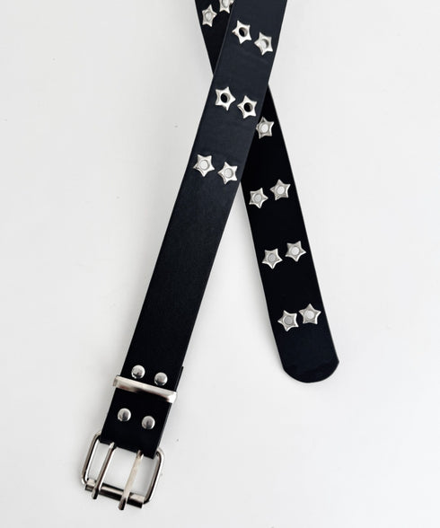 スターダブルハトメベルト | LO6256007 | ブラック