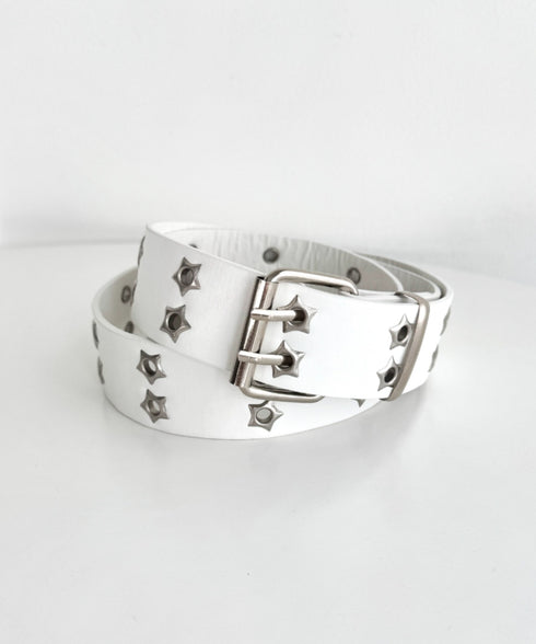 スターダブルハトメベルト | LO6256007 | ホワイト