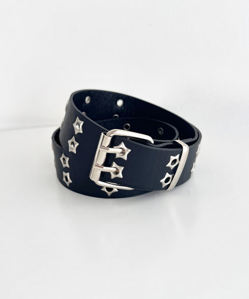 スターダブルハトメベルト | LO6256007 | ブラック