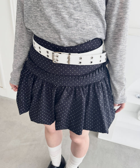 スターダブルハトメベルト | LO6256007 | ホワイト