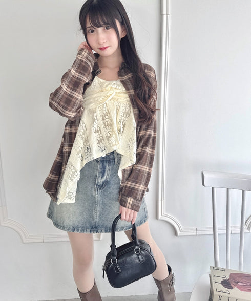 イレヘムレースキャミチュニック | LO2253008 | アイボリー