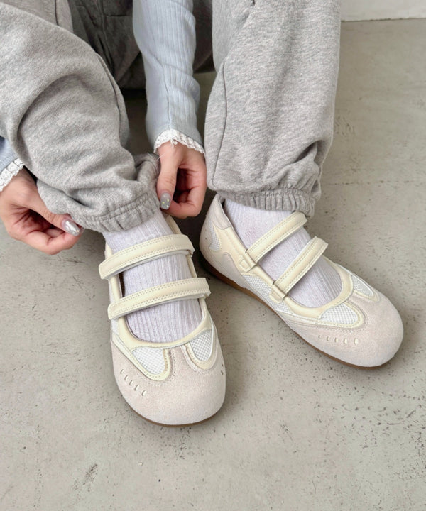 ダブルベルトバレエスニーカー | SL3256011 | アイボリー