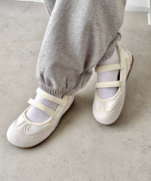 ダブルベルトバレエスニーカー | SL3256011 | アイボリー