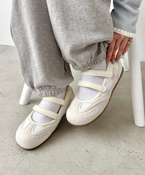 ダブルベルトバレエスニーカー | SL3256011 | アイボリー