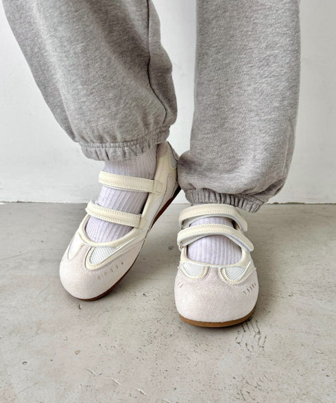 ダブルベルトバレエスニーカー | SL3256011 | アイボリー