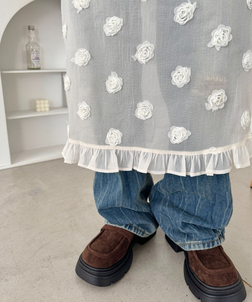 ローズシアースカート | SL2256012 | アイボリー