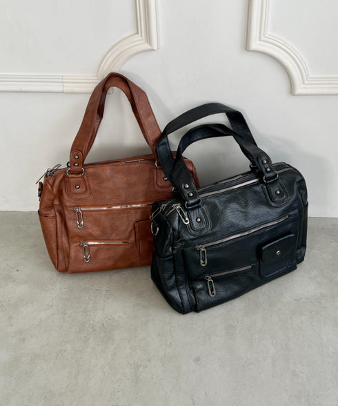 アウトポケットヴィンテージバッグ | SL1256013 | ブラウン