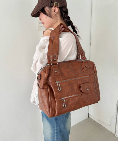 アウトポケットヴィンテージバッグ | SL1256013 | ブラウン