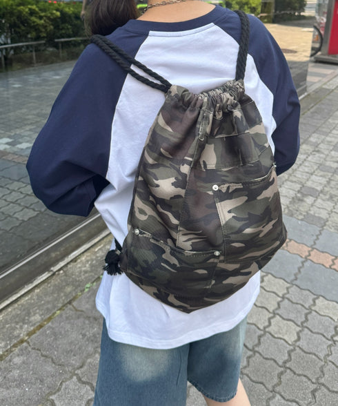 カモフラナップサック | SL1253008 | カモフラージュ