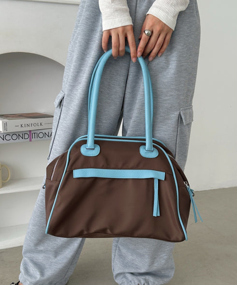 ダブルジップボストンバッグ | CL1256001 | ブラウン