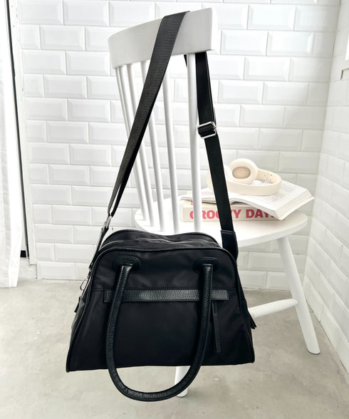 ダブルジップボストンバッグ | CL1256001 | ブラック