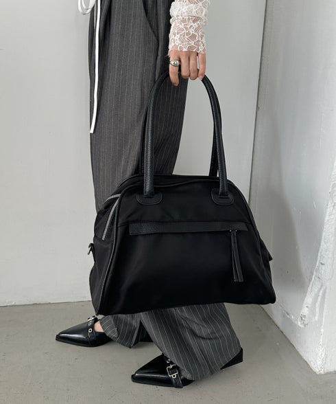 ダブルジップボストンバッグ | CL1256001 | ブラック