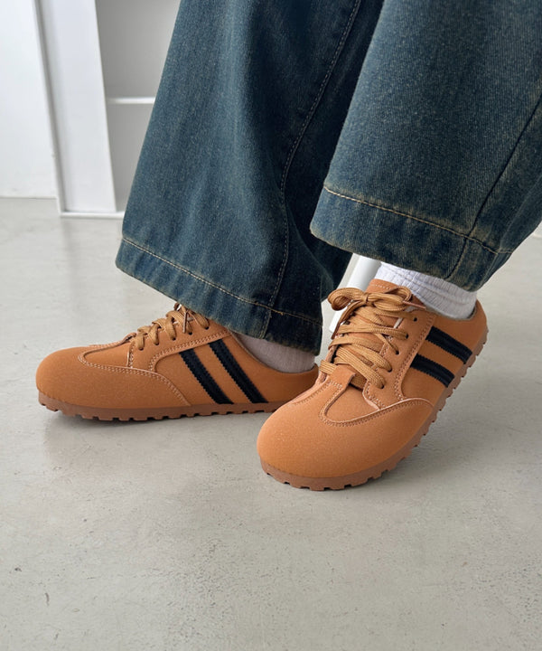 スウェードタッチサボスニーカー | CL3256004 | ブラウン